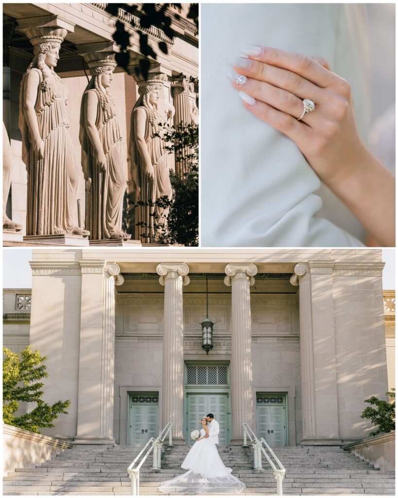 Chicago Greek Wedding Couple Portraits