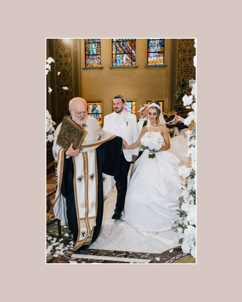 Dance of Isaiah at Greek Wedding Traditions at Assumption Greek Orthodox Church