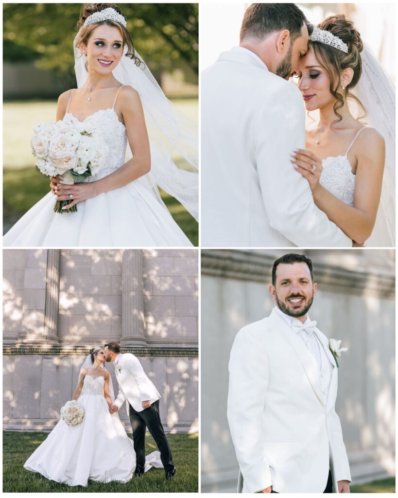 Chicago Greek Wedding Couple Portraits
