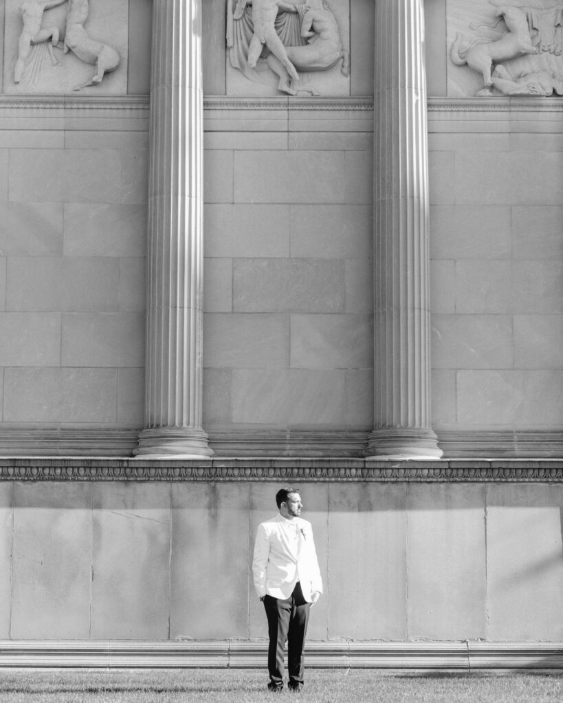 Chicago Greek Wedding Couple Portraits